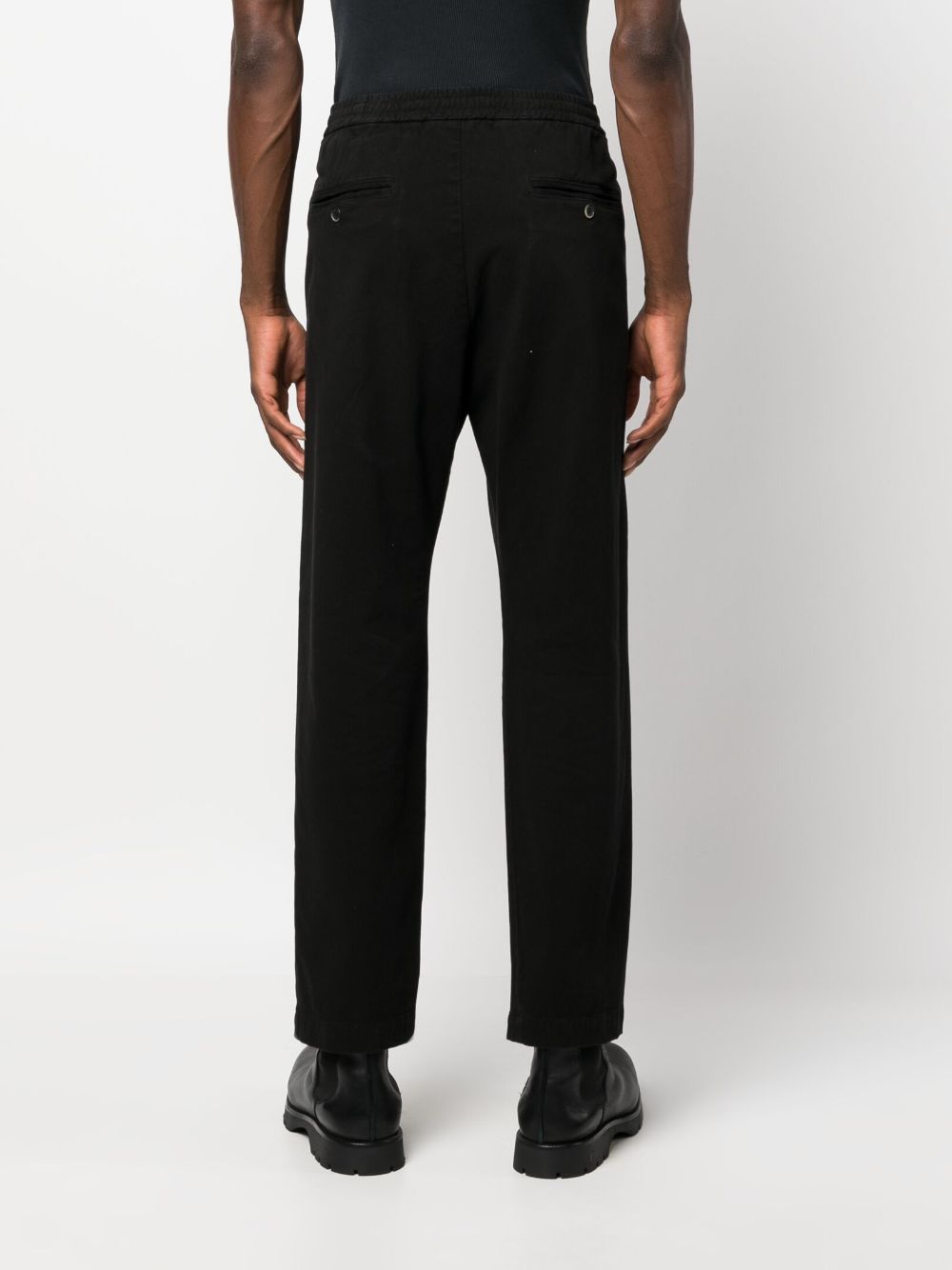 Barena Black Trousers for Men - Slim Fit Dress Pants for Business, Office & Formal Occasions
