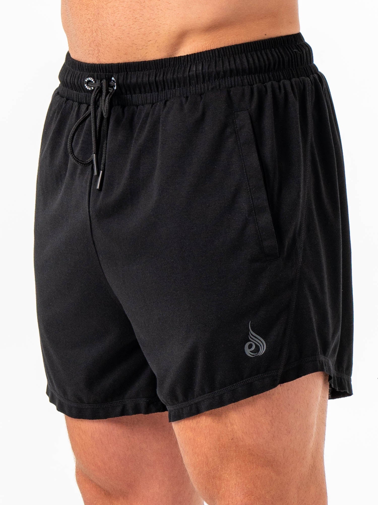 Men's Iron Arnee Gym Shorts - Black Workout Shorts for Weightlifting, Running & Training | Breathable & Comfortable Athletic Wear