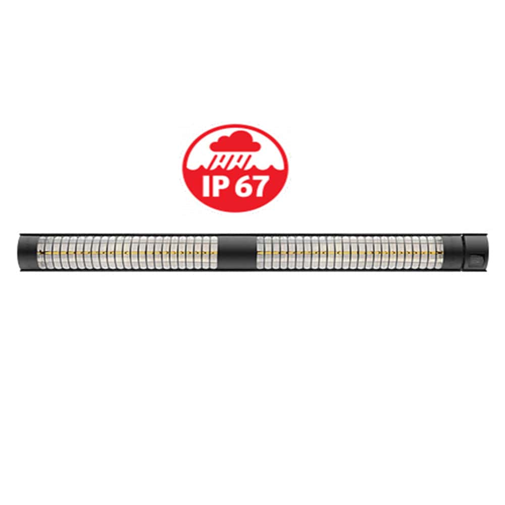 RADtec Torrid Series 50 Inch 4000W 240V Electric Infrared Heater - Indoor/Outdoor Commercial & Residential Heating for Warehouses, Garages, Patios (50 TOR INF HT)