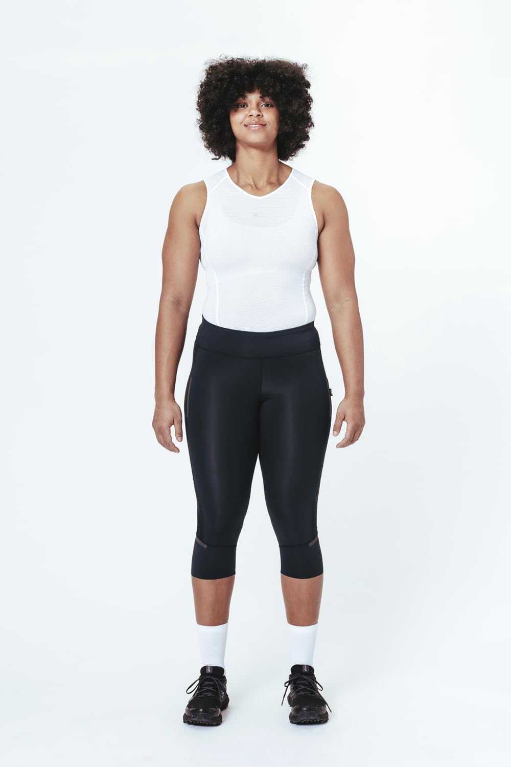 GORE WEAR Women's Impulse 3/4 Running Tights - High-Performance Workout Leggings for Yoga, Gym & Outdoor Activities