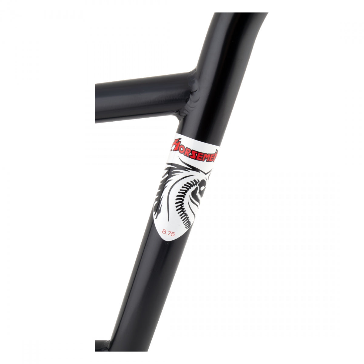 Alienation Horsemen BMX Handlebar - 22.2mm Clamp, 29in Width, 8.75in Rise - Black Chromoly Steel - Perfect for BMX Bikes, Dirt Jumps & Street Riding