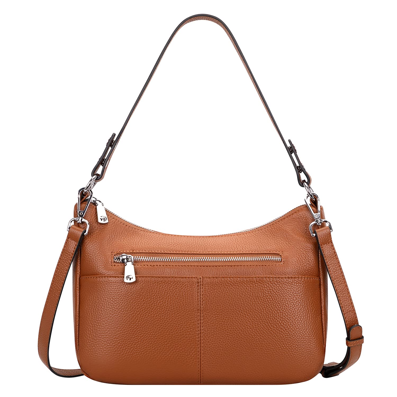 Stylish Over Earth Soft Leather Handbags for Women - Crossbody Purse with Multiple Pockets, Shoulder Bag & Messenger Bag (Medium Size) - Perfect for Work, Travel & Everyday Use