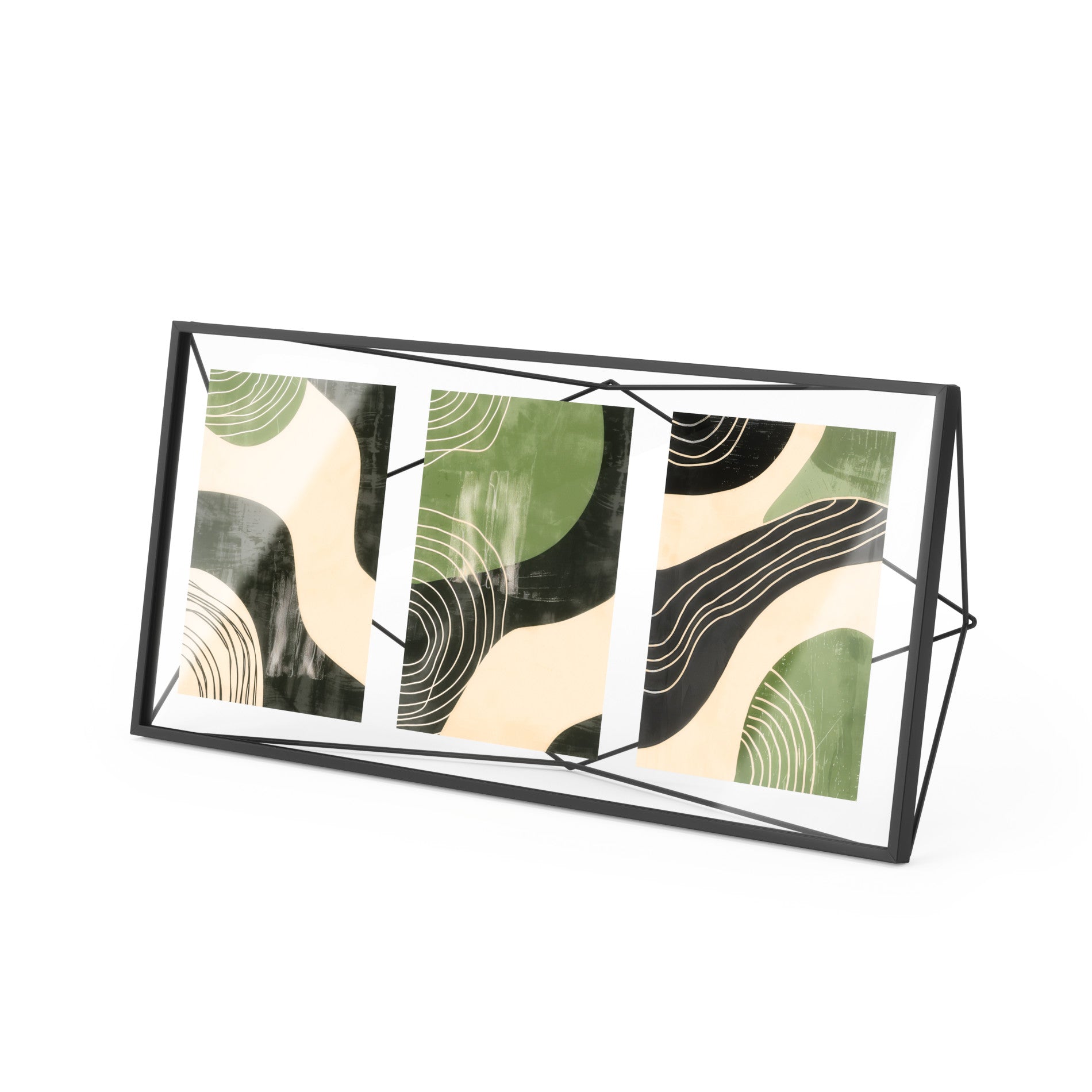 Prisma Picture Frame - Elegant Modern Photo Display for Wall & Tabletop - Perfect for Home Decor, Office, and Gift Giving
