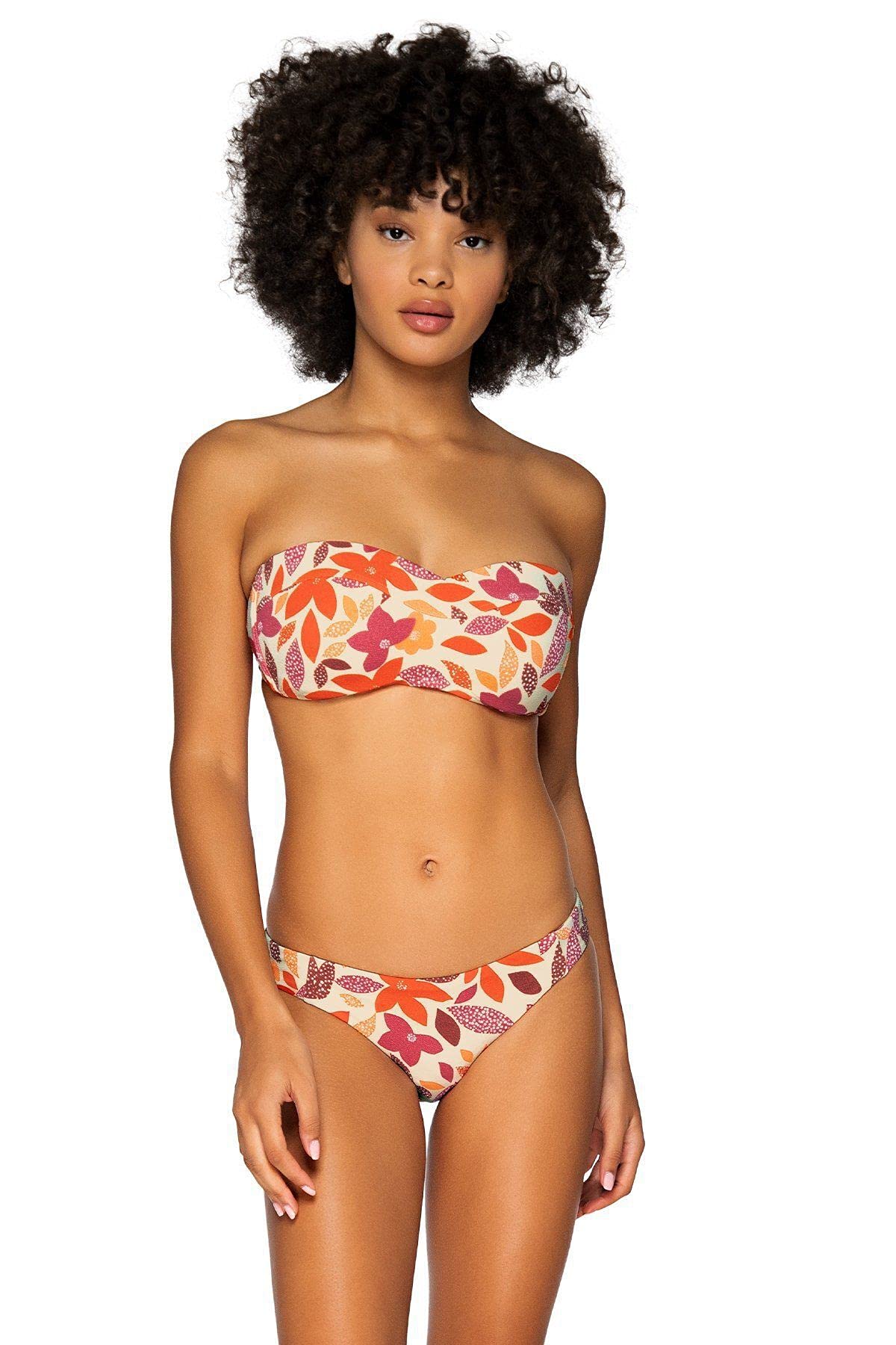 Bridget Bandeau Bikini Top - Women's Swimwear for Summer Beach & Pool - Sexy Strapless Swim Suit for Tanning, Vacation & Water Sports