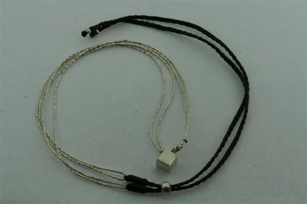 2 Strand Silver Necklace with Cubic Zirconia - Elegant Layered Chain for Women, Perfect for Parties, Weddings & Everyday Wear