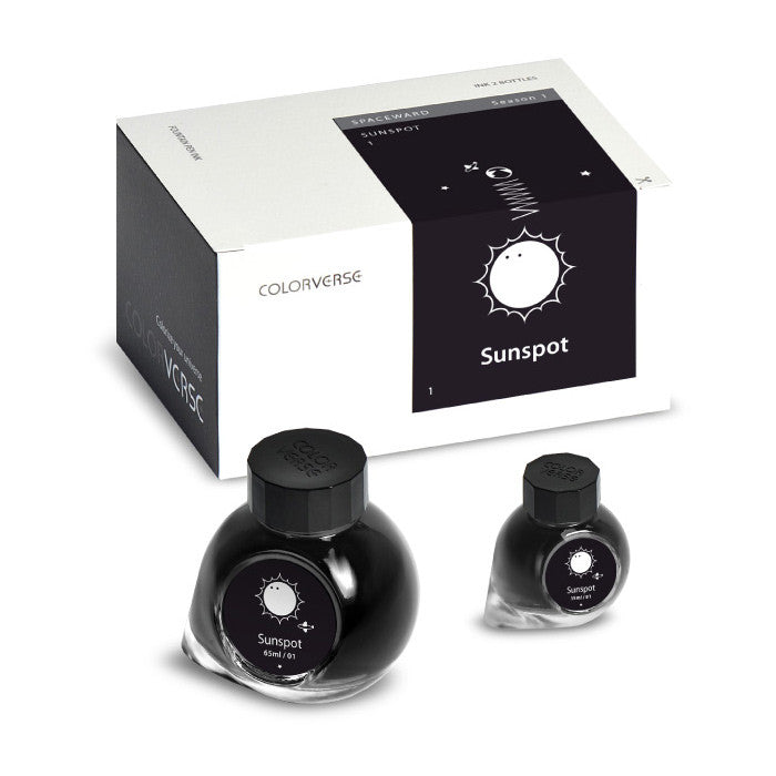 Colorverse Spaceward Fountain Pen Ink Set - 65ml + 15ml Bottles for Writing, Calligraphy & Art - Premium Ink for Journaling, Letter Writing & Creative Projects