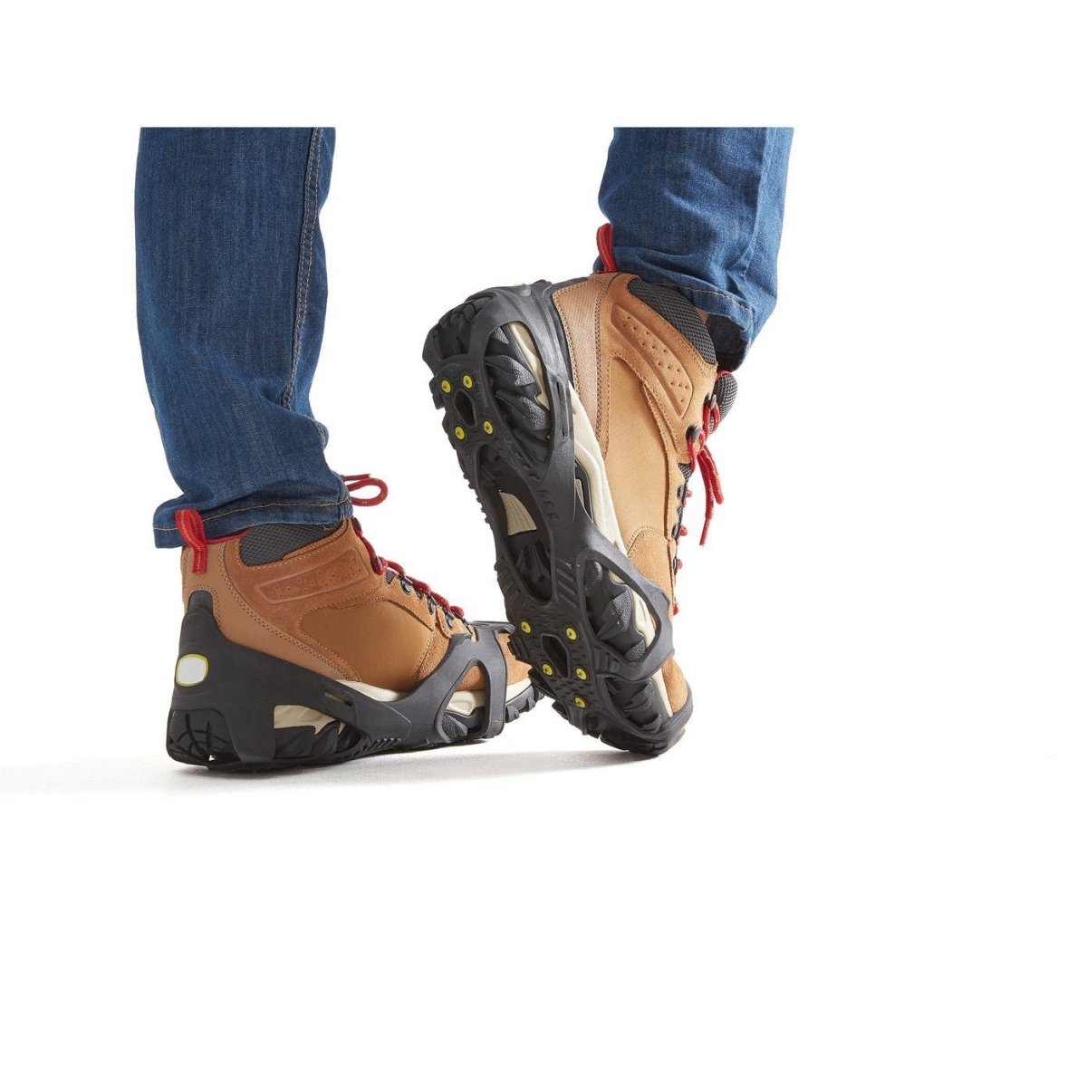 Icetrax V3 Tungsten Ice Cleats - Premium Traction for Winter Hiking, Running & Outdoor Activities on Ice & Snow