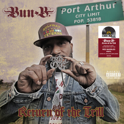 Bun B - Return of the Trill Album | Hip Hop Music CD | Perfect for Rap Fans & Collectors | Great for Parties, Workouts & Road Trips