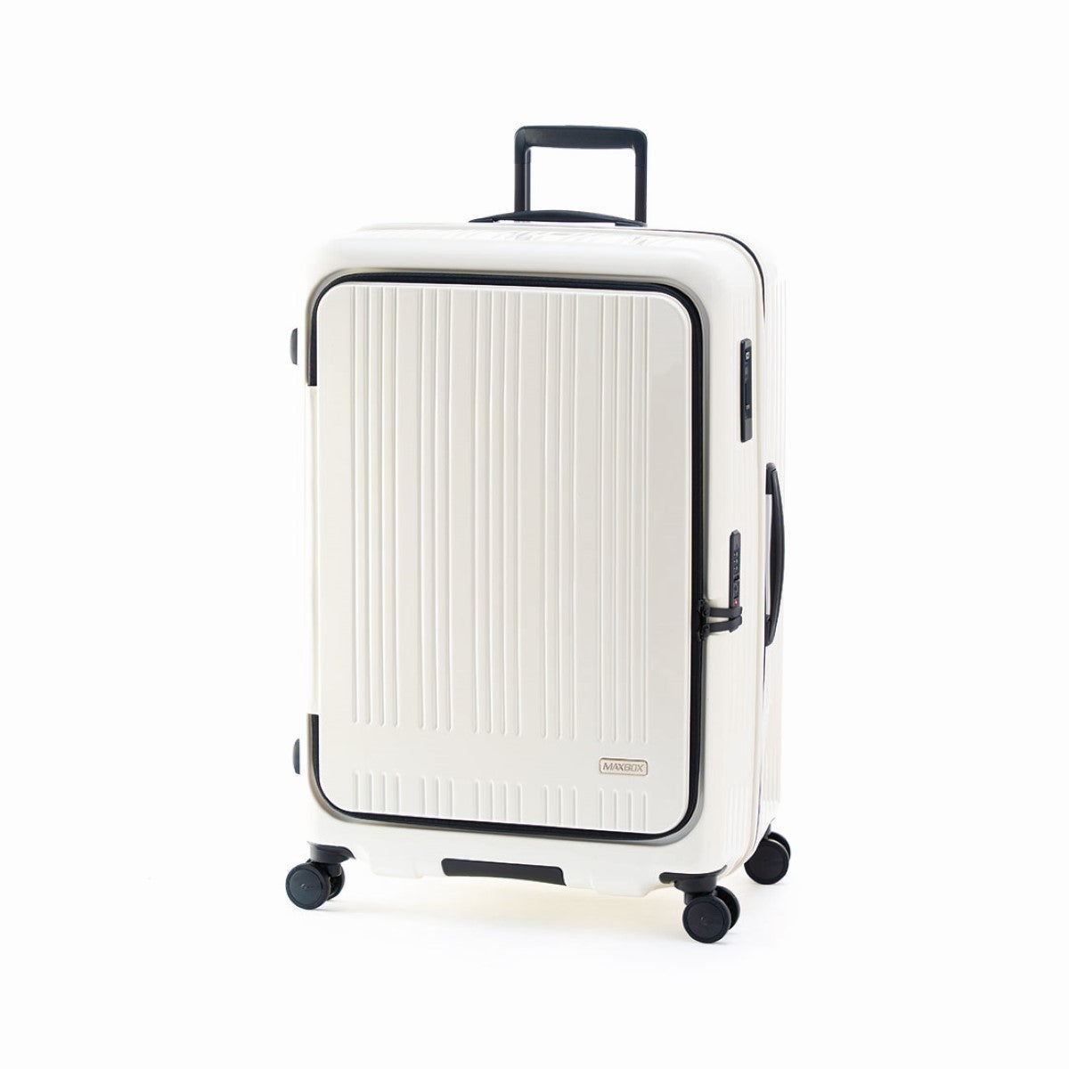 A.L.I MAXBOX 8011 Expandable Luggage with Brake Wheels & Front Cover - Perfect for Air Travel, Business Trips & Family Vacations