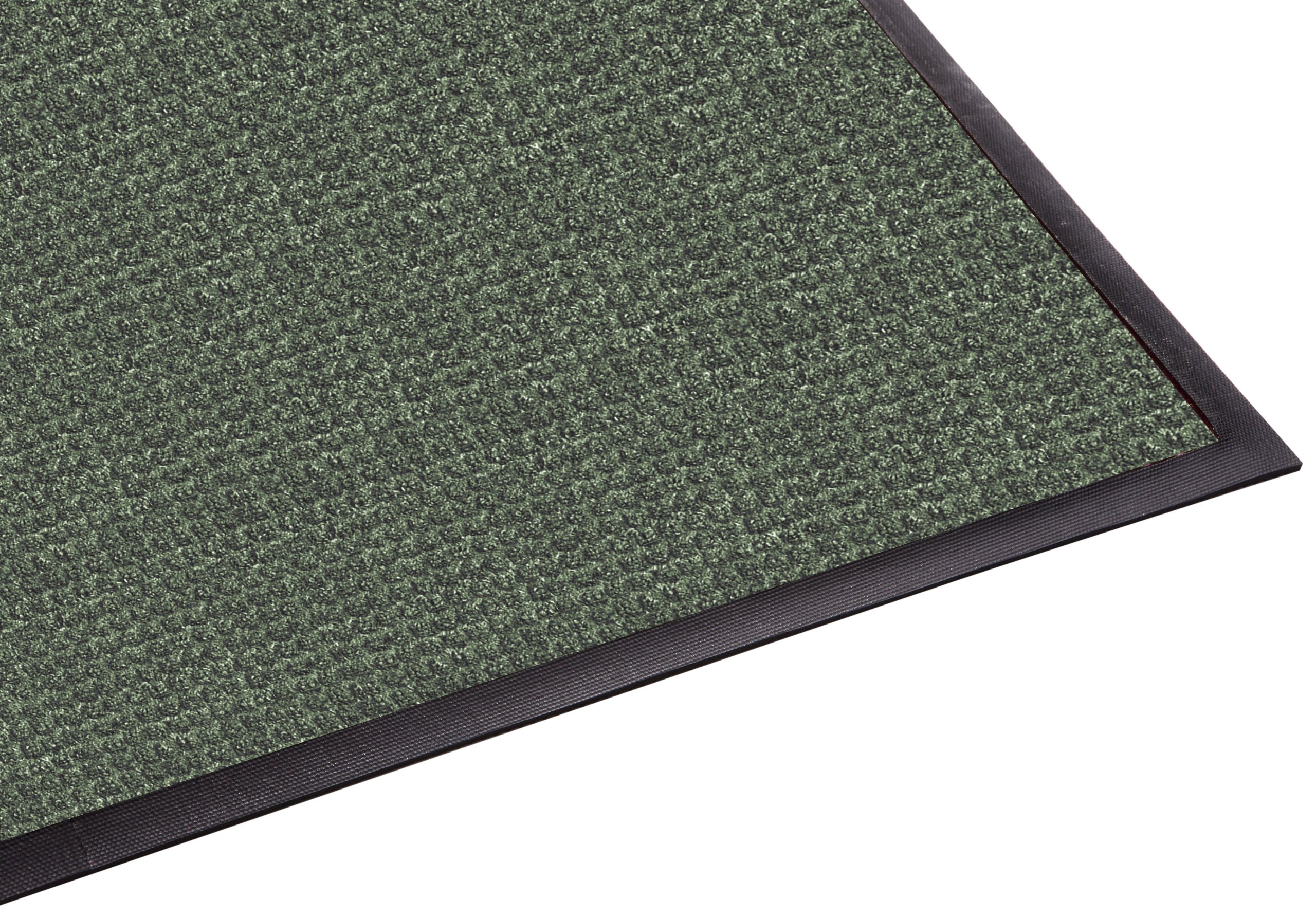 Guardian WaterGuard Indoor/Outdoor Wiper Scraper Floor Mat - Heavy Duty Rubber/Nylon Doormat 4x14 Feet, Green - Perfect for Entryways, Garages & Mudrooms to Trap Dirt & Moisture