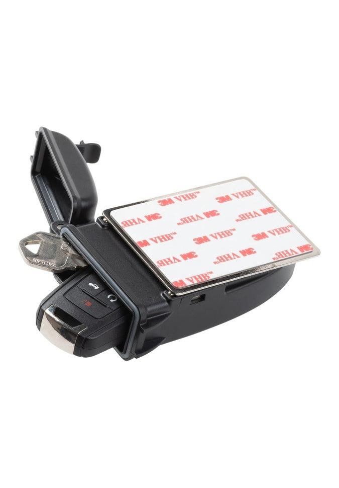 Nite Ize HIDEOUT® XL Magnetic Key Box - Secure Outdoor Key Hider with Strong Magnets for House, Car, RV & Boat Keys | Waterproof & Durable Key Storage Solution