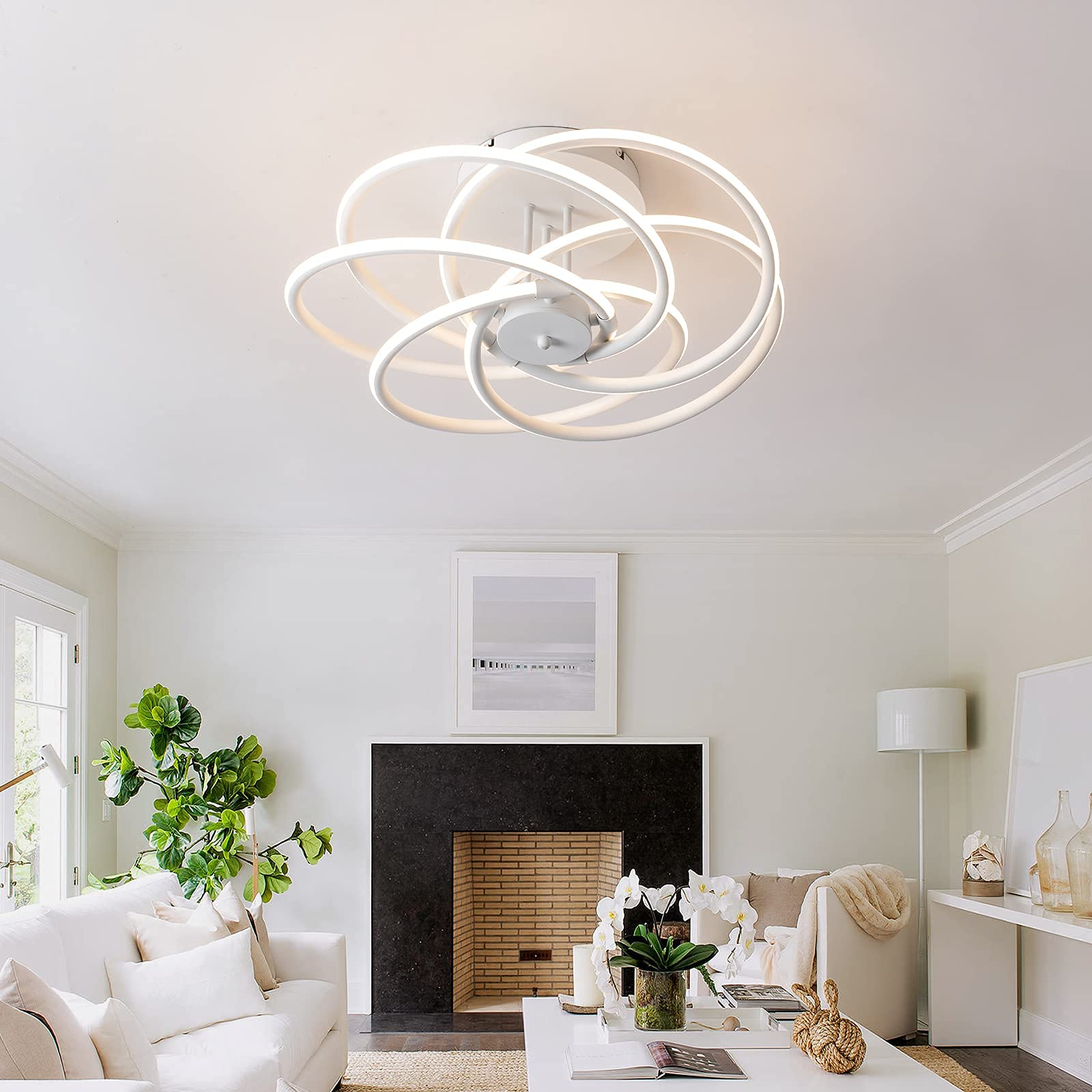 BestWest Modern LED Ceiling Light Fixture - 20.59