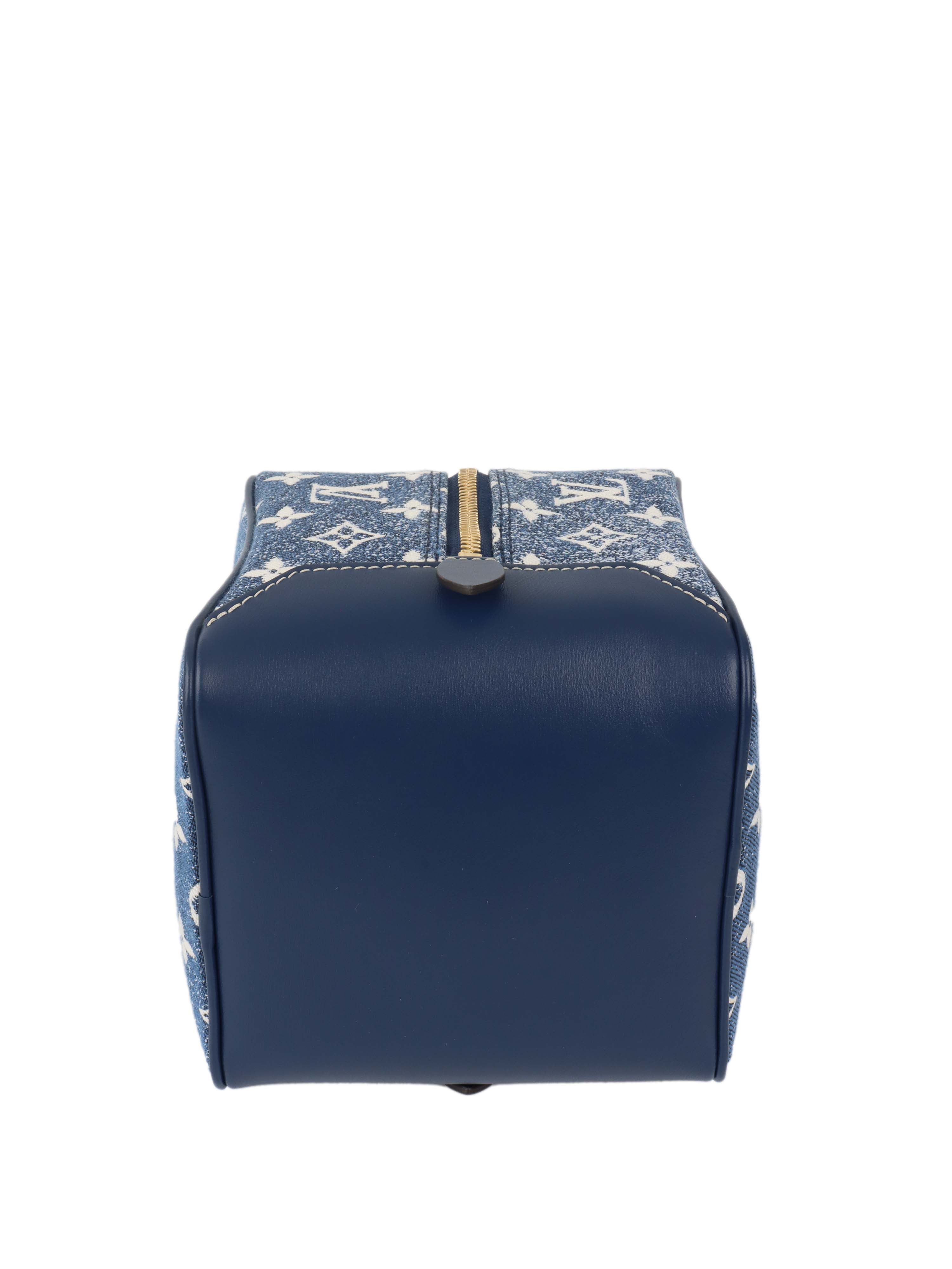 Authentic Louis Vuitton Denim Dice Bag - Luxury Designer Crossbody Purse for Women | Perfect for Casual Outings, Travel & Everyday Use