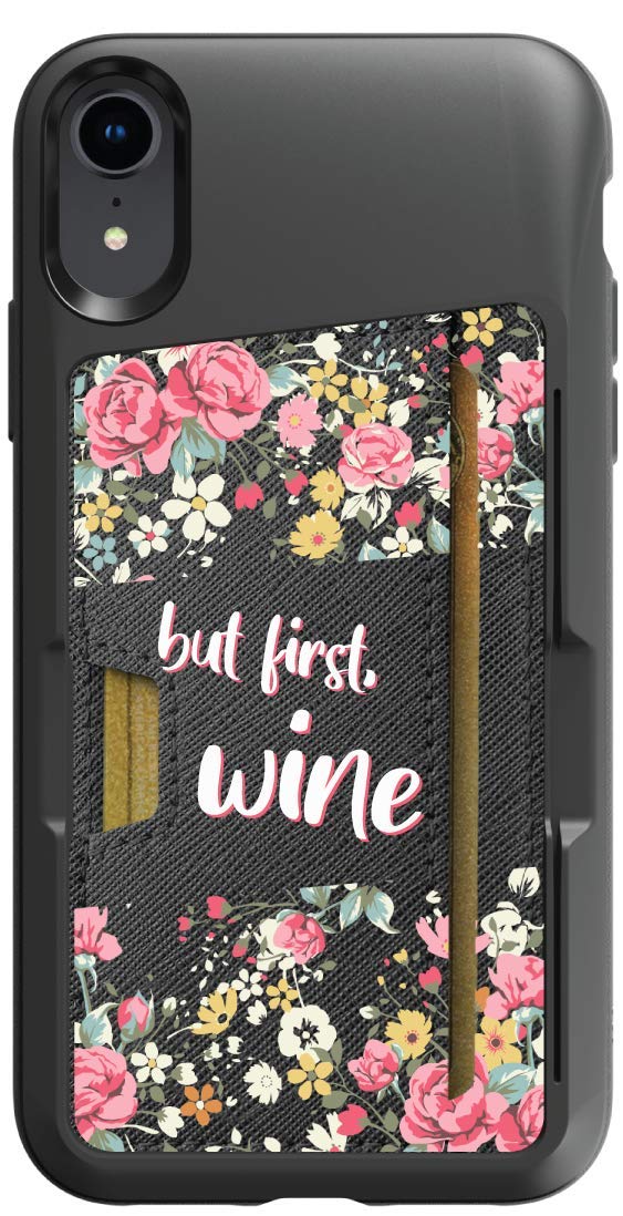 Smartish iPhone XR Wallet Case - Slim Protective Credit Card Holder with Kickstand | Wallet Slayer Vol 2 | Perfect for Everyday Use, Travel & Hands-Free Viewing