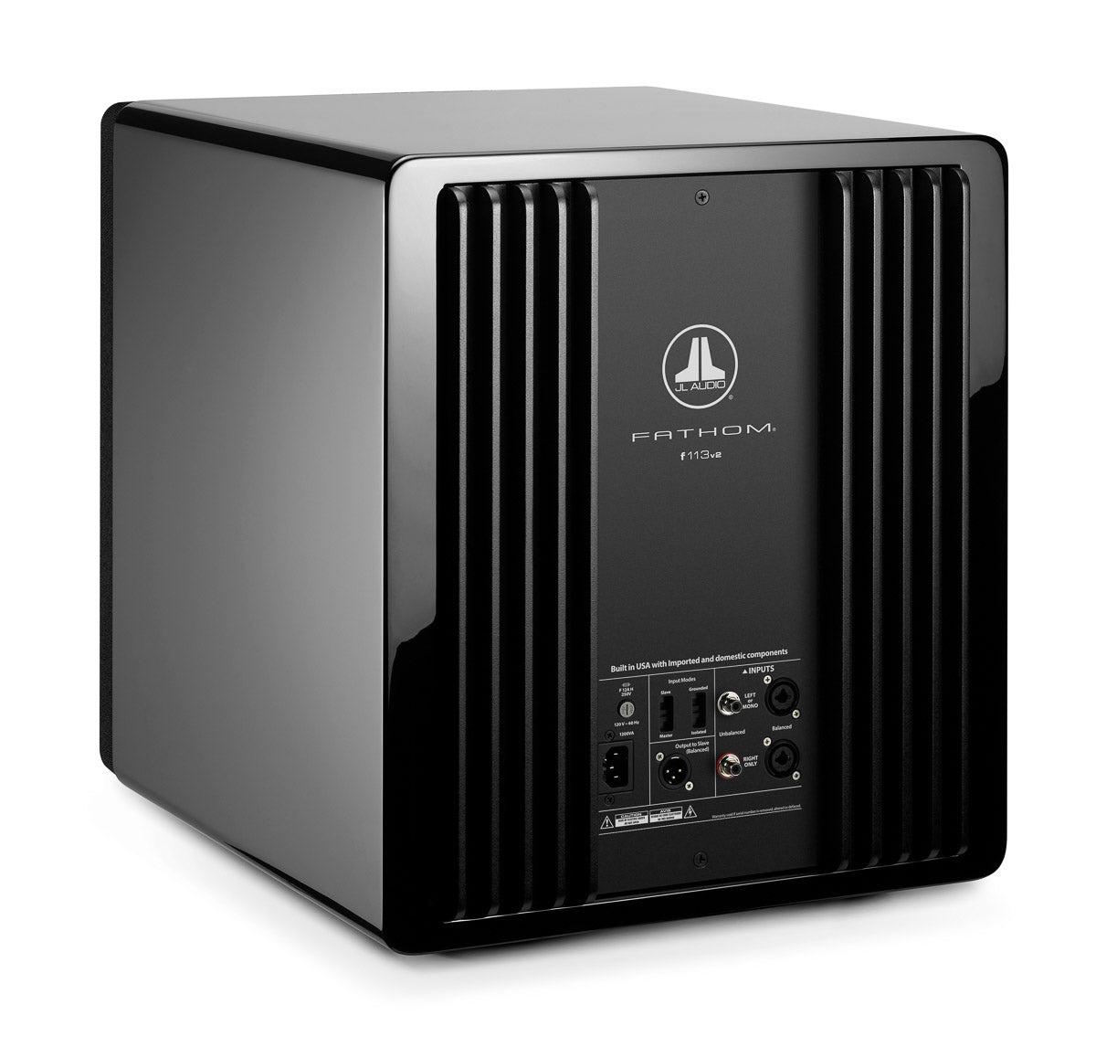 JL Audio Fathom F113V2 13.5 Inch Powered Subwoofer - High Performance Home Theater & Car Audio Bass Speaker for Movies, Music & Gaming