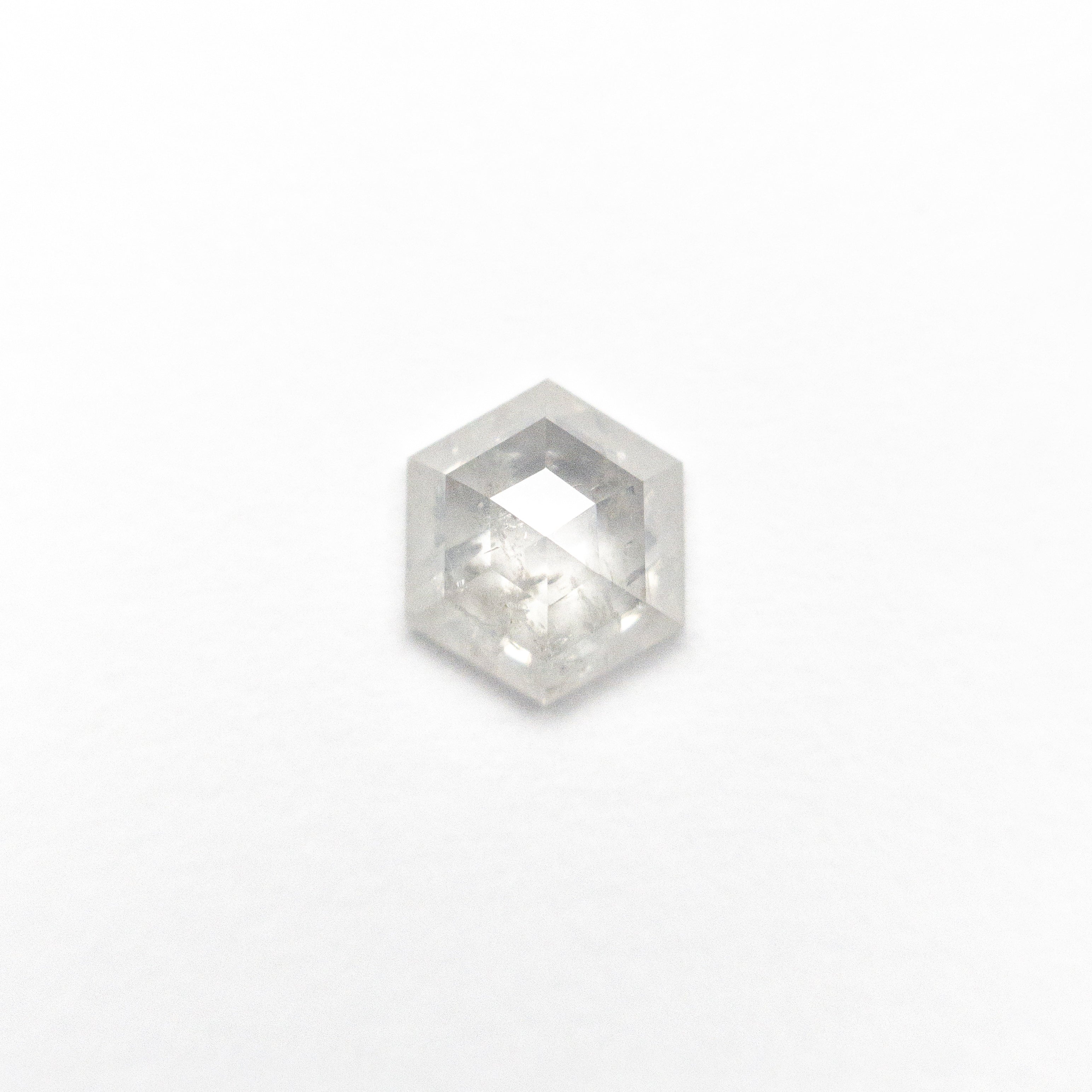 0.58ct Hexagon Rose Cut Diamond (5.96x5.14x2.28mm) - Natural Gemstone for Engagement Rings & Fine Jewelry Making - Perfect for Bridal, Anniversary & Special Occasion Gifts