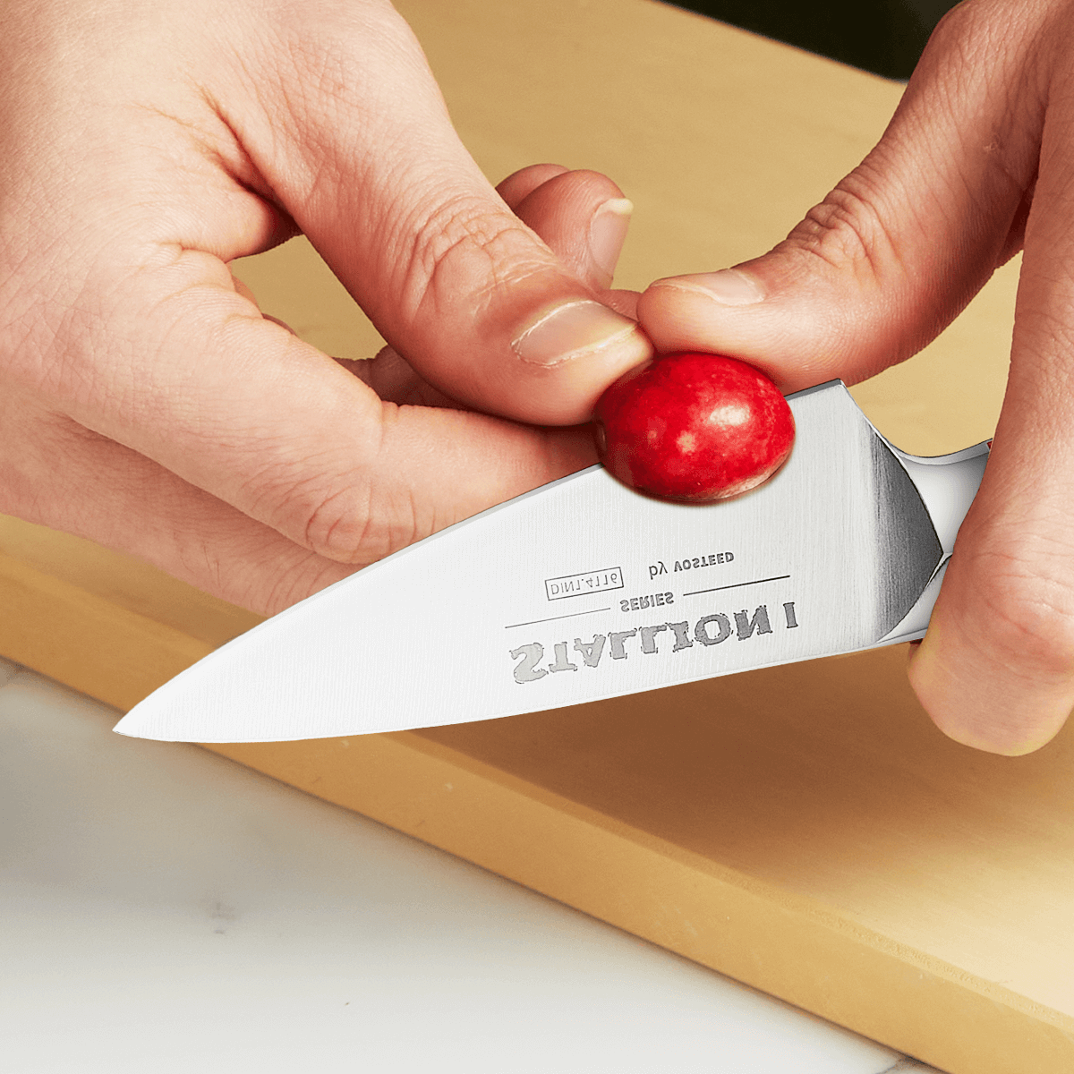 Stallion I 3.5 Inch Paring Knife - Premium Kitchen Knife for Peeling, Slicing & Precision Cutting - Perfect for Fruits, Vegetables & Small Food Prep