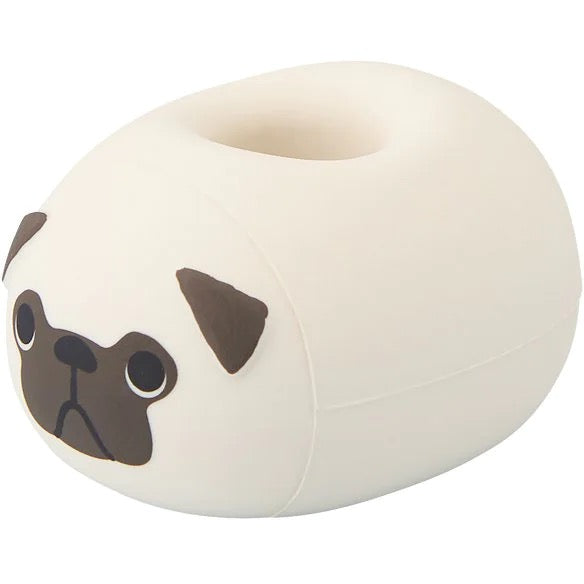PuniLabo Nekorobi Cat Pen Holder - Cute Kawaii Desk Organizer for Office & School Supplies | Perfect for Writing, Drawing & Stationery Storage