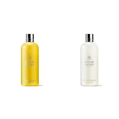 Molton Brown Purifying Shampoo for Hair Care - Deep Cleansing & Scalp Refresh - Ideal for Daily Use & Sensitive Scalps