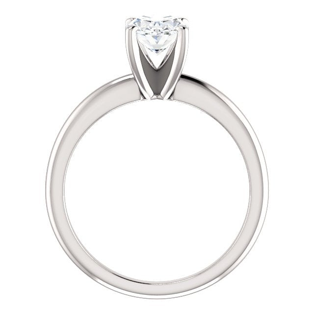 14K Gold 1.25 Carat Oval Diamond Solitaire Ring for Women - Elegant Engagement & Wedding Jewelry Gift