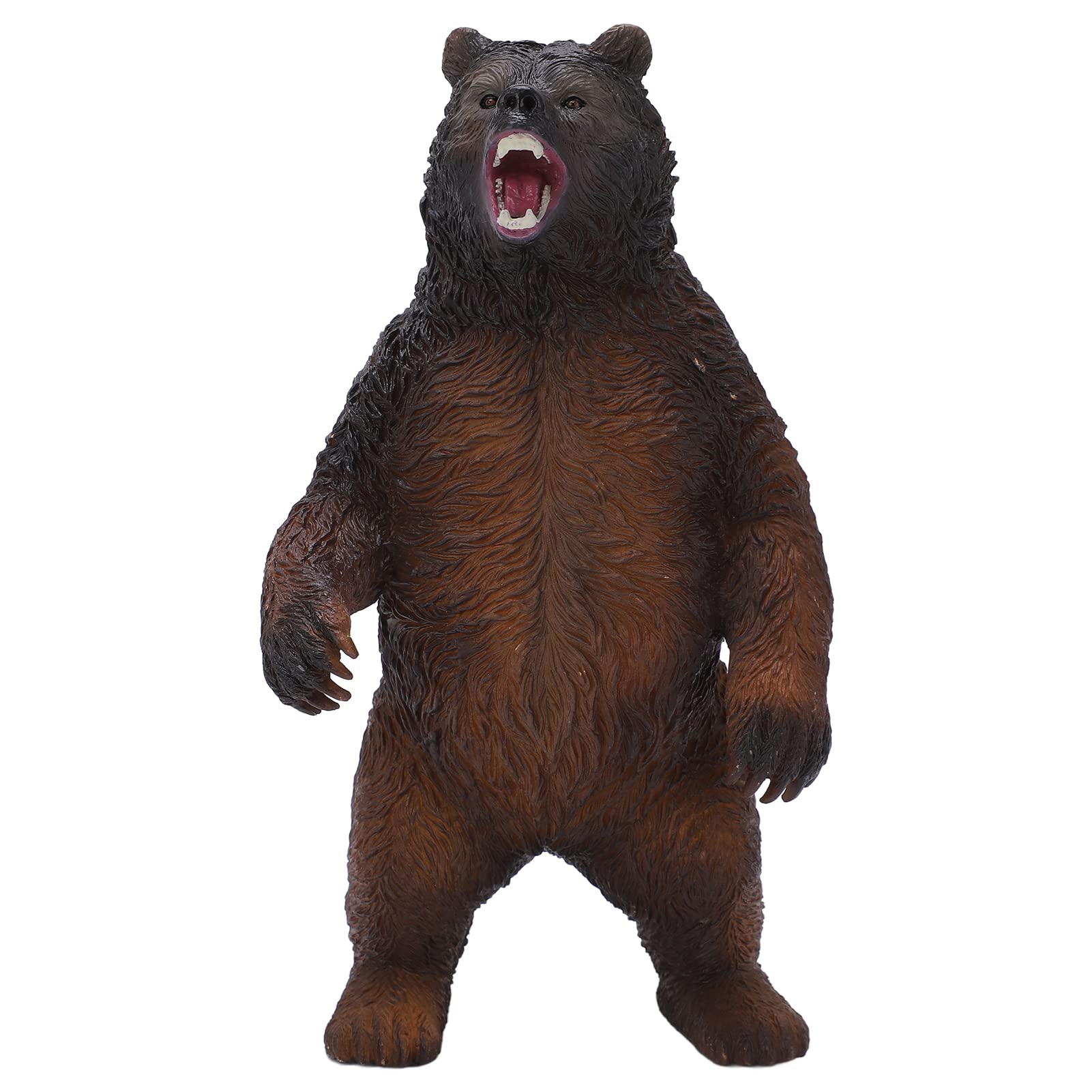 Realistic Brown Bear Figurine - Durable Lifelike Animal Toy for Kids & Collectors - Perfect for Home Decor, Nursery Room, and Educational Playtime