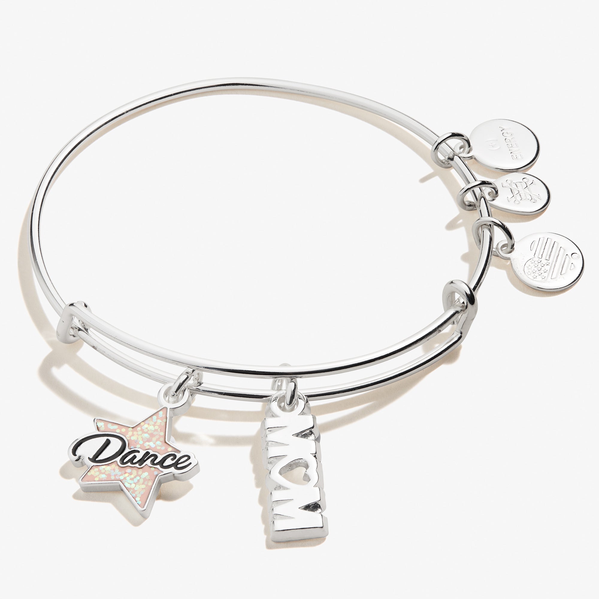 Mom and Daughter Matching Charm Bangle Set - Elegant Dance-Themed Bracelet for Women & Girls | Perfect for Dance Recitals, Mother's Day Gifts & Special Occasions