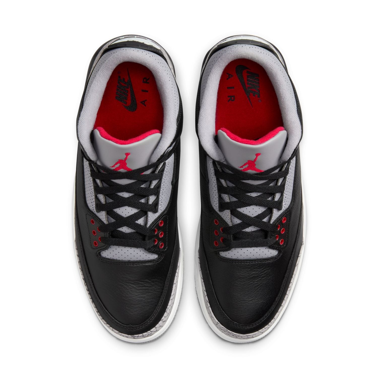 Air Jordan 3 Retro 'Black Cement' Men's Basketball Shoes - Classic Nike Sneakers for Streetwear & Casual Style | Perfect for Basketball, Gym & Everyday Wear