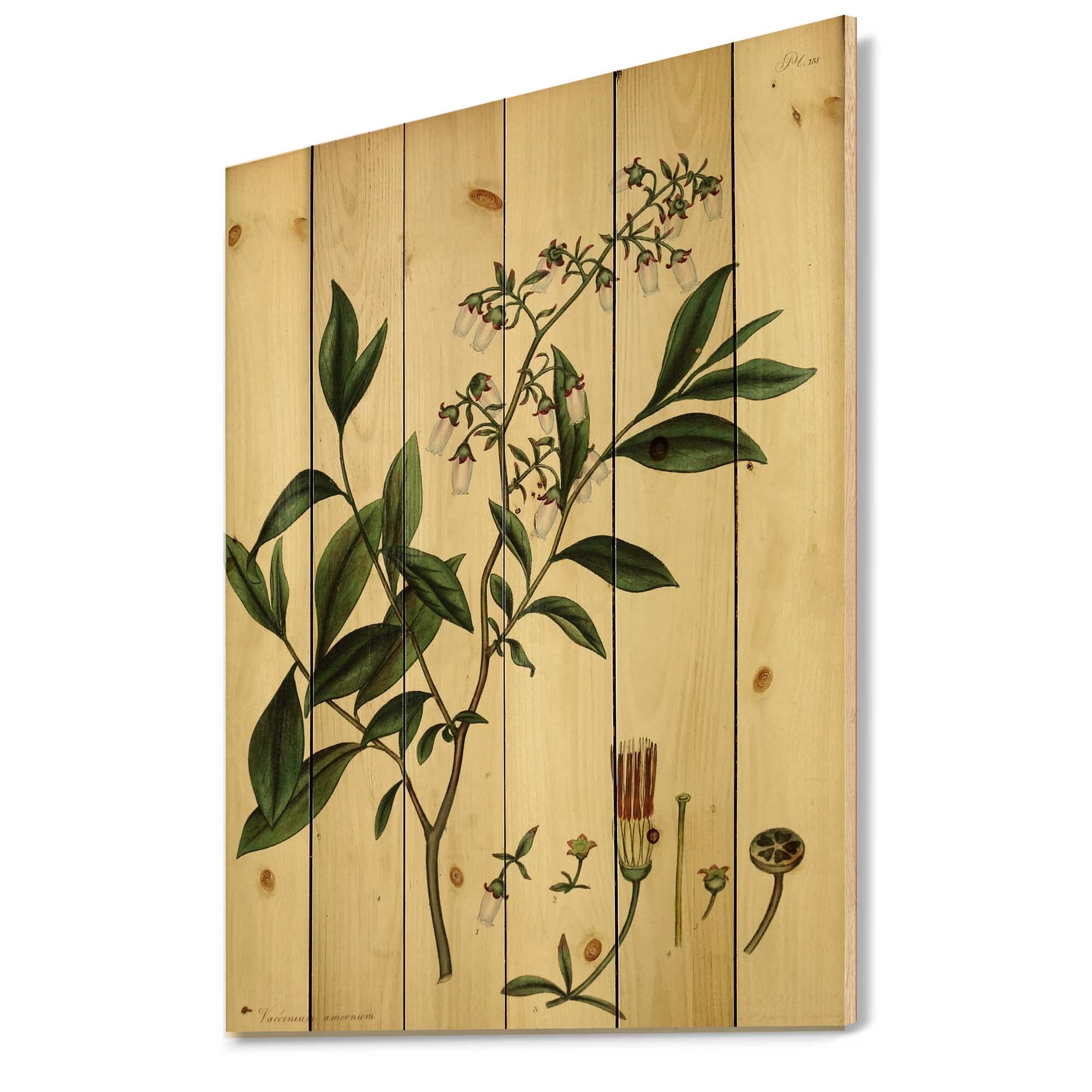 Vintage Floral Wood Wall Decor - Large Yellow Traditional Wood Wall Art Panel, Hand-Painted Pine Wood Wall Hanging for Living Room, Bedroom, Office & Farmhouse Decor