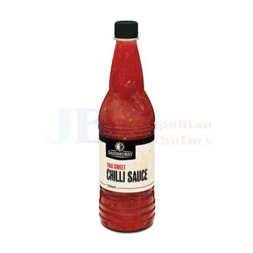 Sweet Chili Sauce by Sandhurst - Premium Thai-Inspired Hot Sauce for Wings, Tacos & Stir-Fry - Gluten-Free & Vegan Friendly