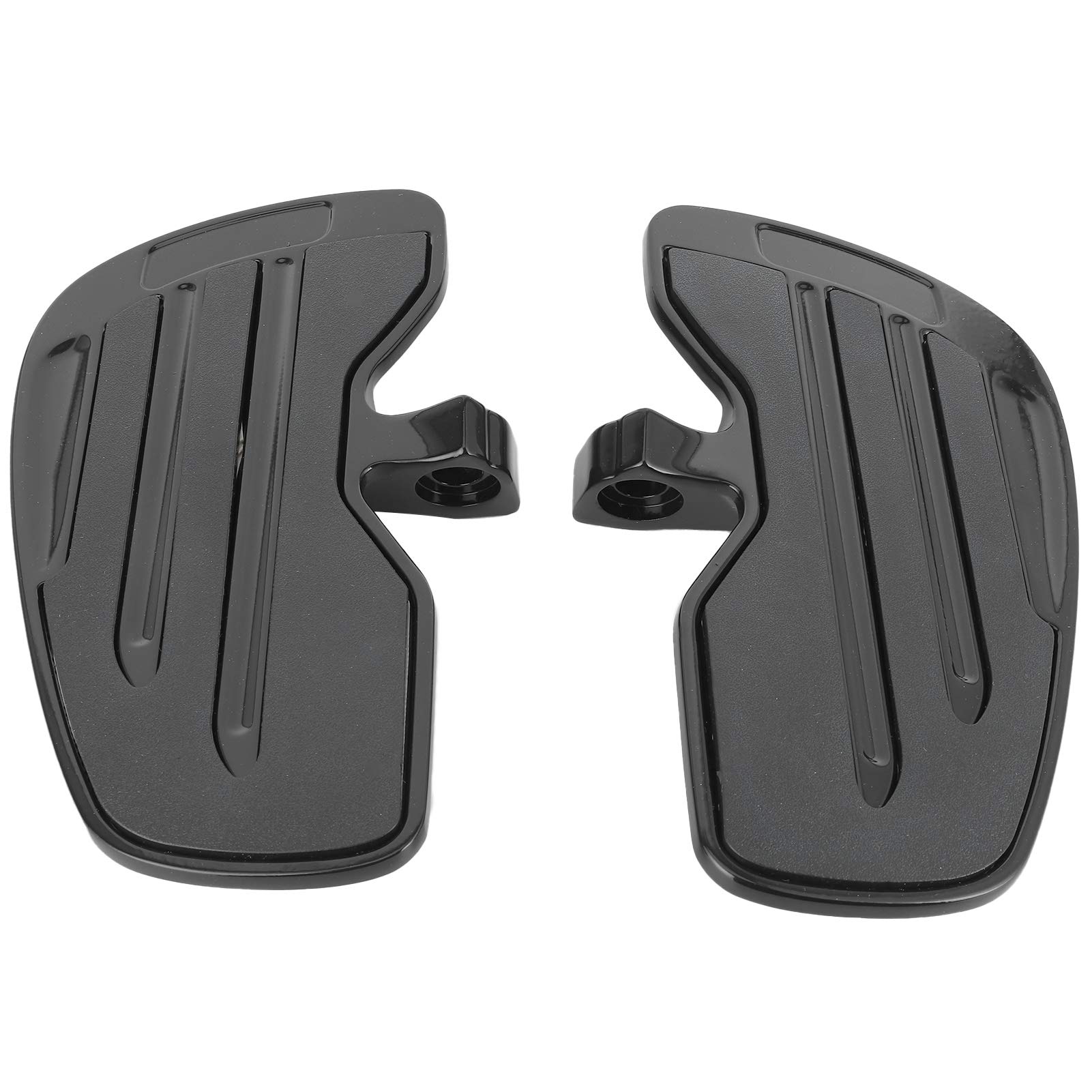 Anti-Slip Motorcycle Floorboards for Indian Scout/Sixty/Bobber 2015-2021 - Black - Enhanced Riding Comfort