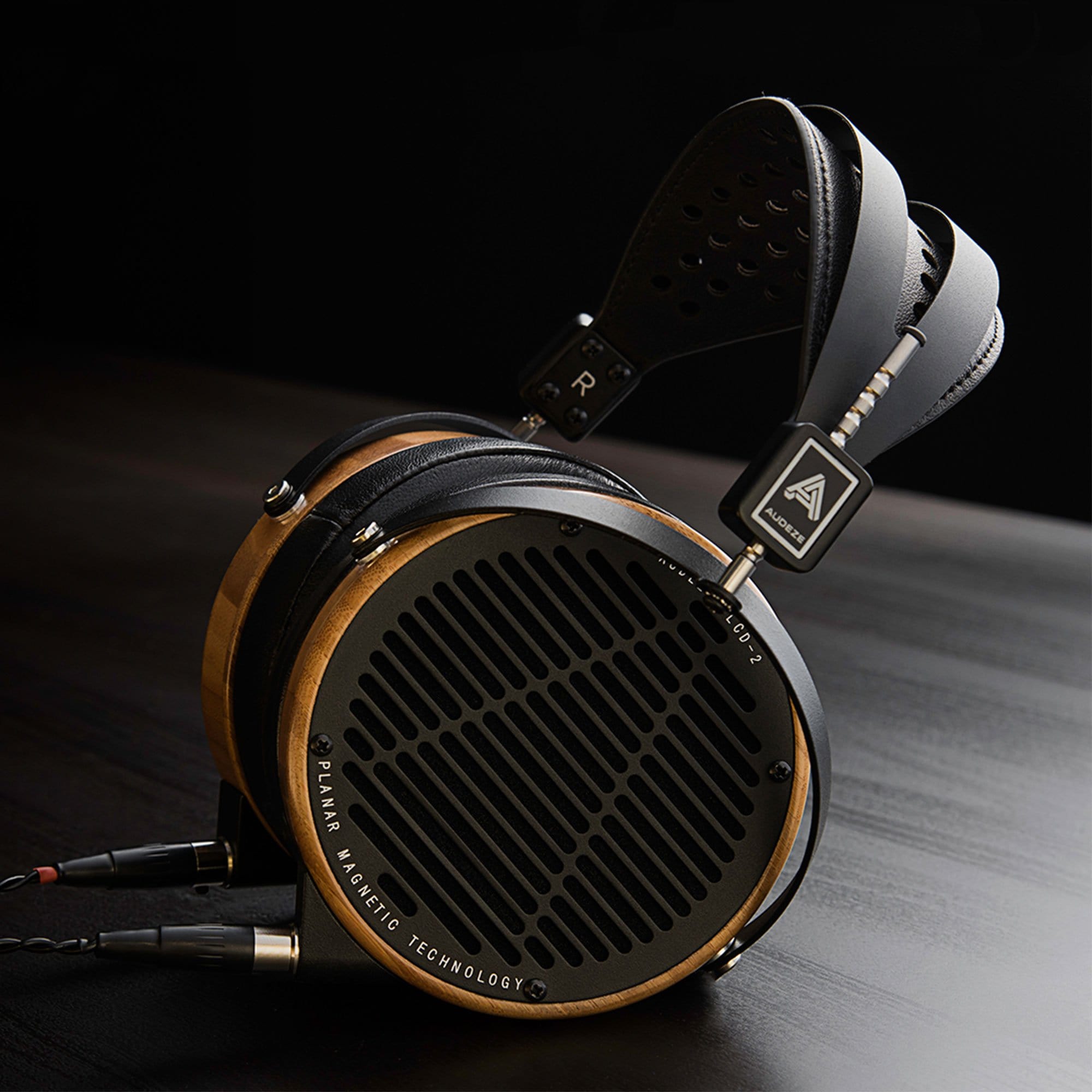 Audeze LCD-3 Planar Magnetic Headphones - Premium Audiophile Over-Ear Headset for Music Production, Gaming & Studio Monitoring - High-Fidelity Sound with Open-Back Design
