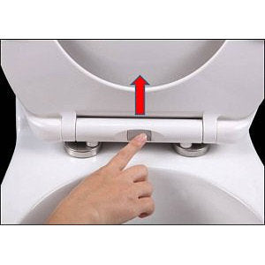 Soft Close Toilet Seat - Quiet & Durable Bidet Compatible Toilet Seat Cover - Perfect for Bathroom Upgrade & Home Comfort