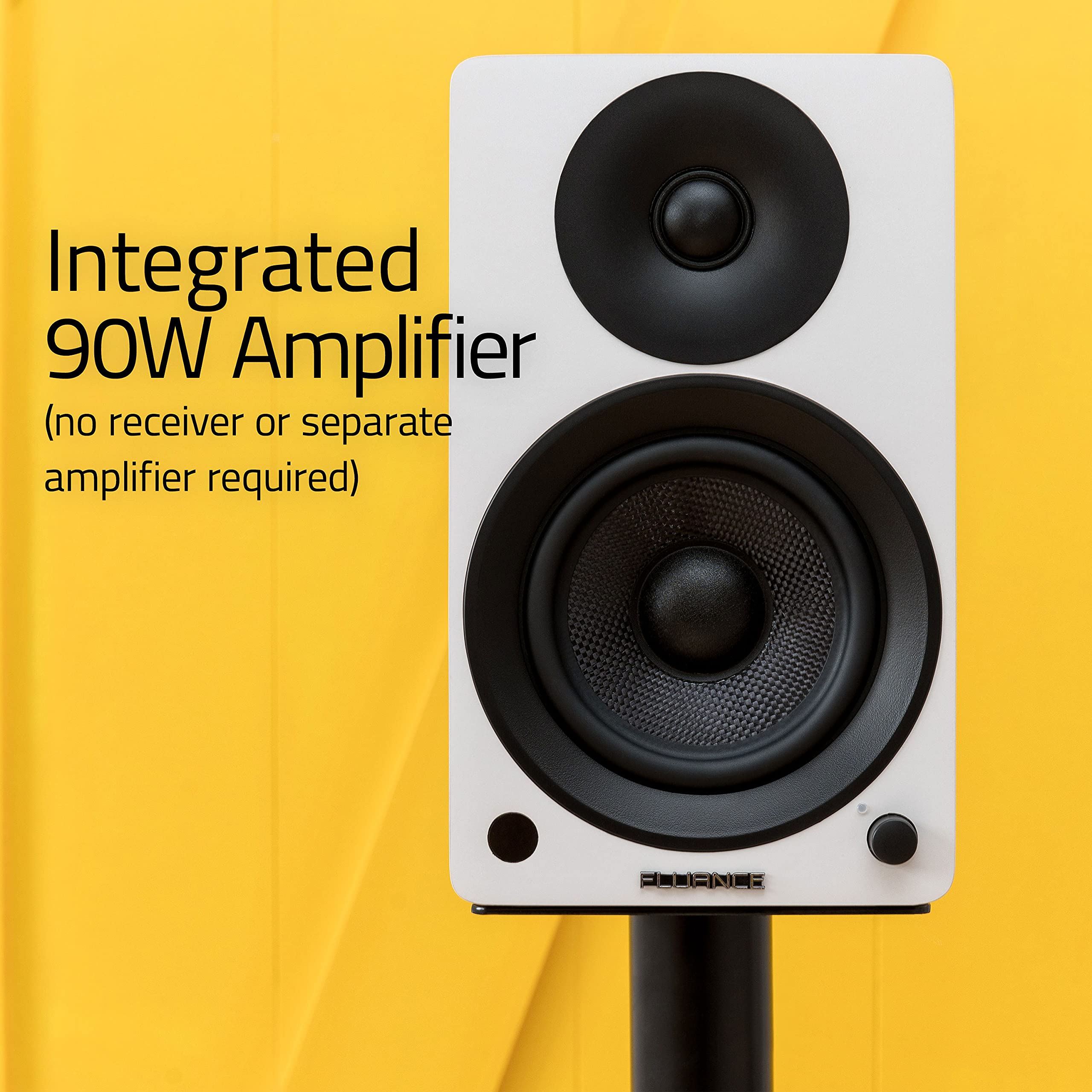Fluance Ai41 Powered 2-Way Bookshelf Speakers - 5