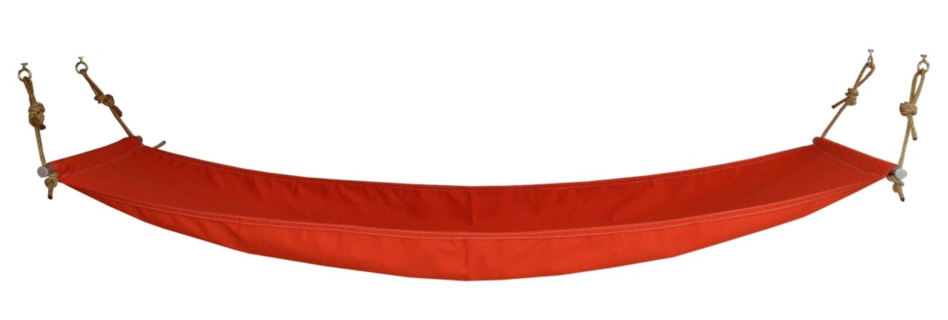 Premium Double Hammock with Heavy-Duty Hanging Straps & Carabiners - Vibrant Red - Perfect for Backyard Relaxation, Camping & Outdoor Adventures