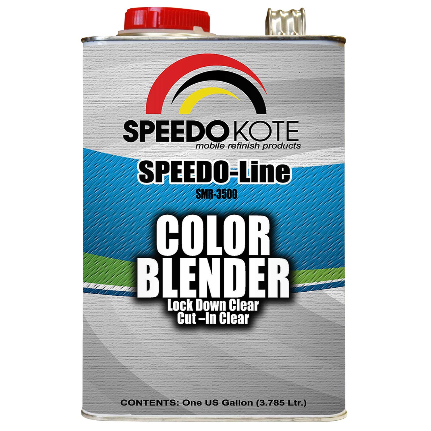 Speedokote Automotive Base Coat 500 Color Blender - 1 Gallon SMR-3500 (SMR-3500LV for CA/DE/MD) | Professional Car Paint for Touch-Ups & Custom Auto Body Work