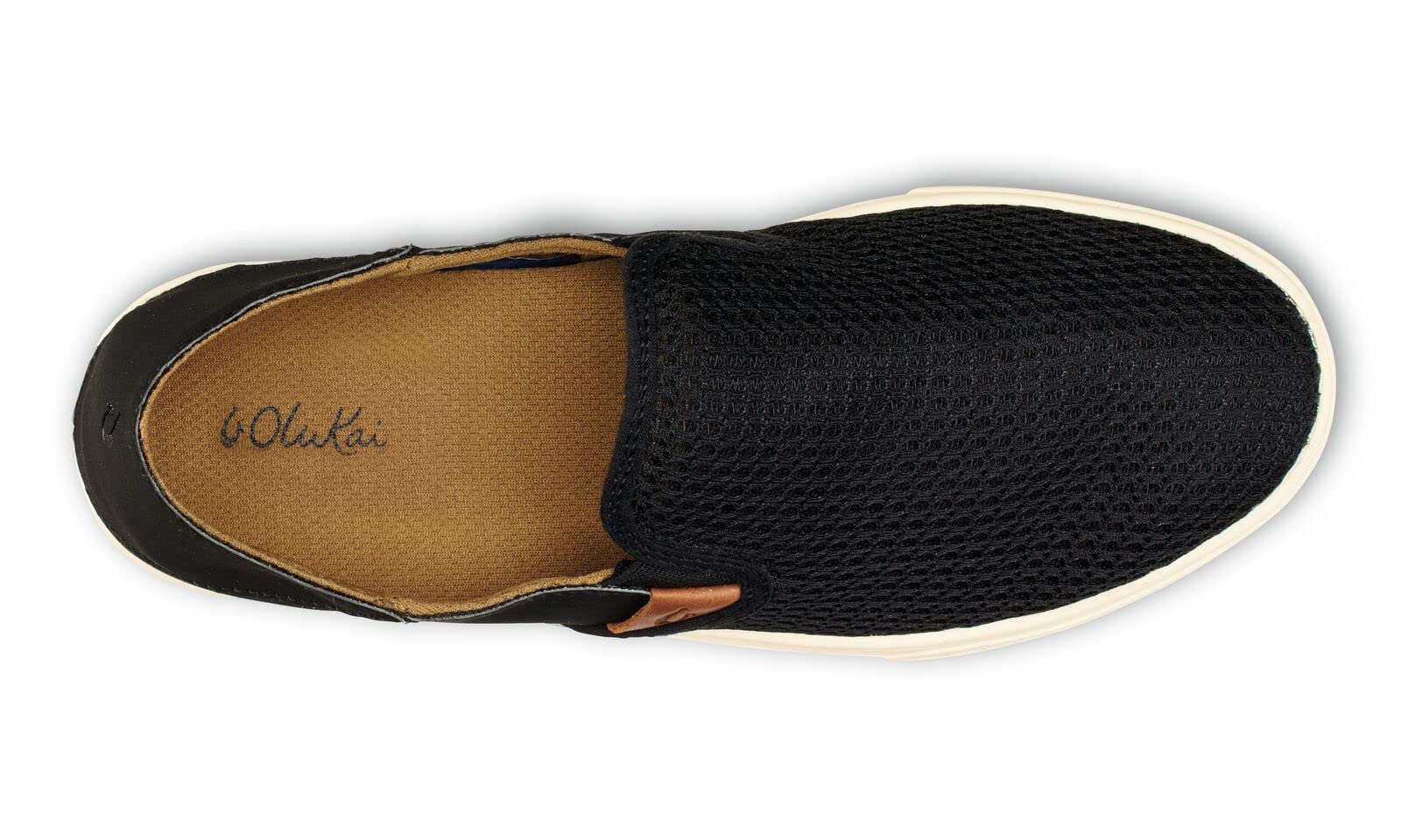 Olukai Women's Pehuea Leather Sneakers in Clay - Comfortable & Stylish Casual Shoes for Walking, Travel & Everyday Wear