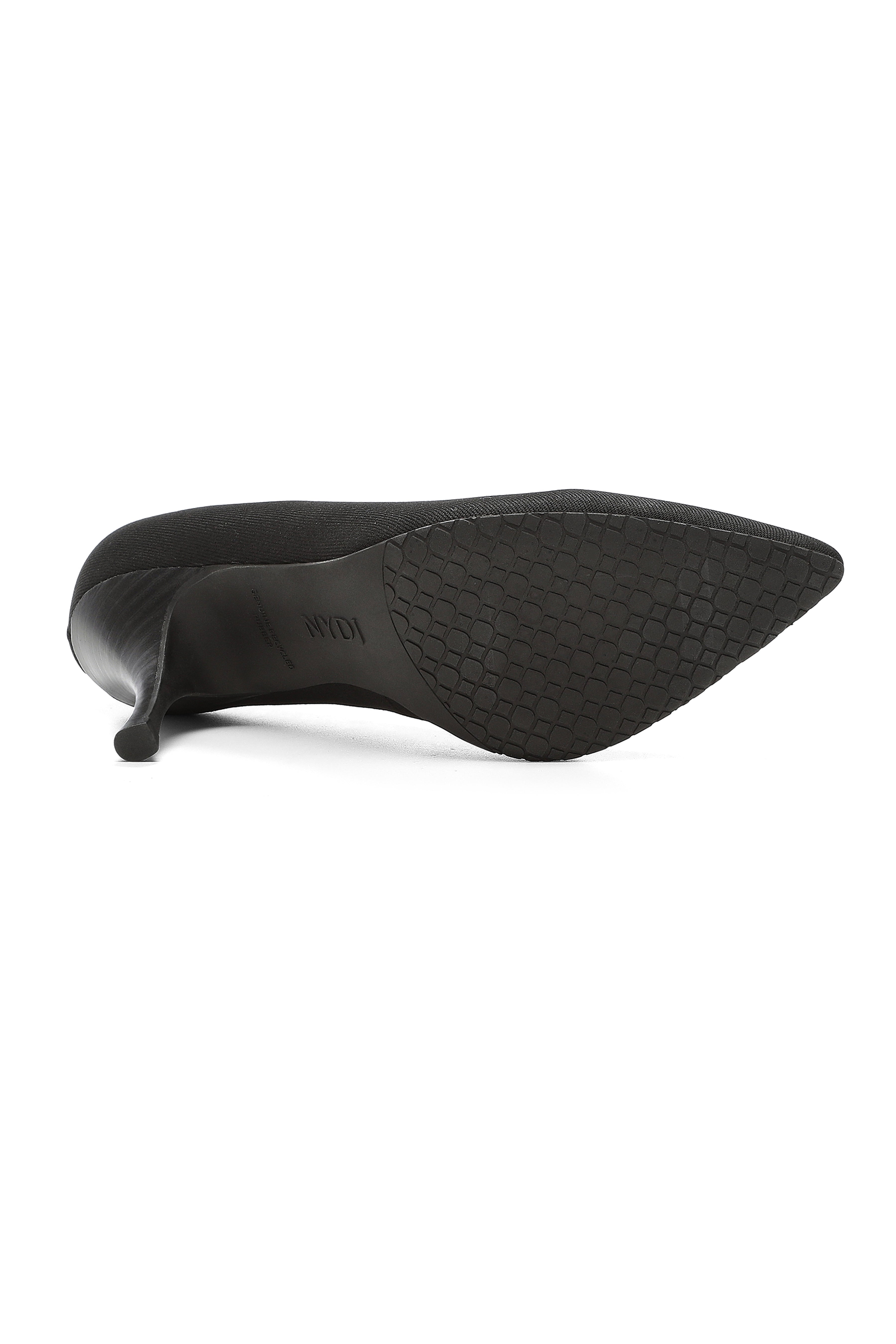 Evie Black Denim Pumps - Stylish Women's High Heels for Office, Party & Night Out