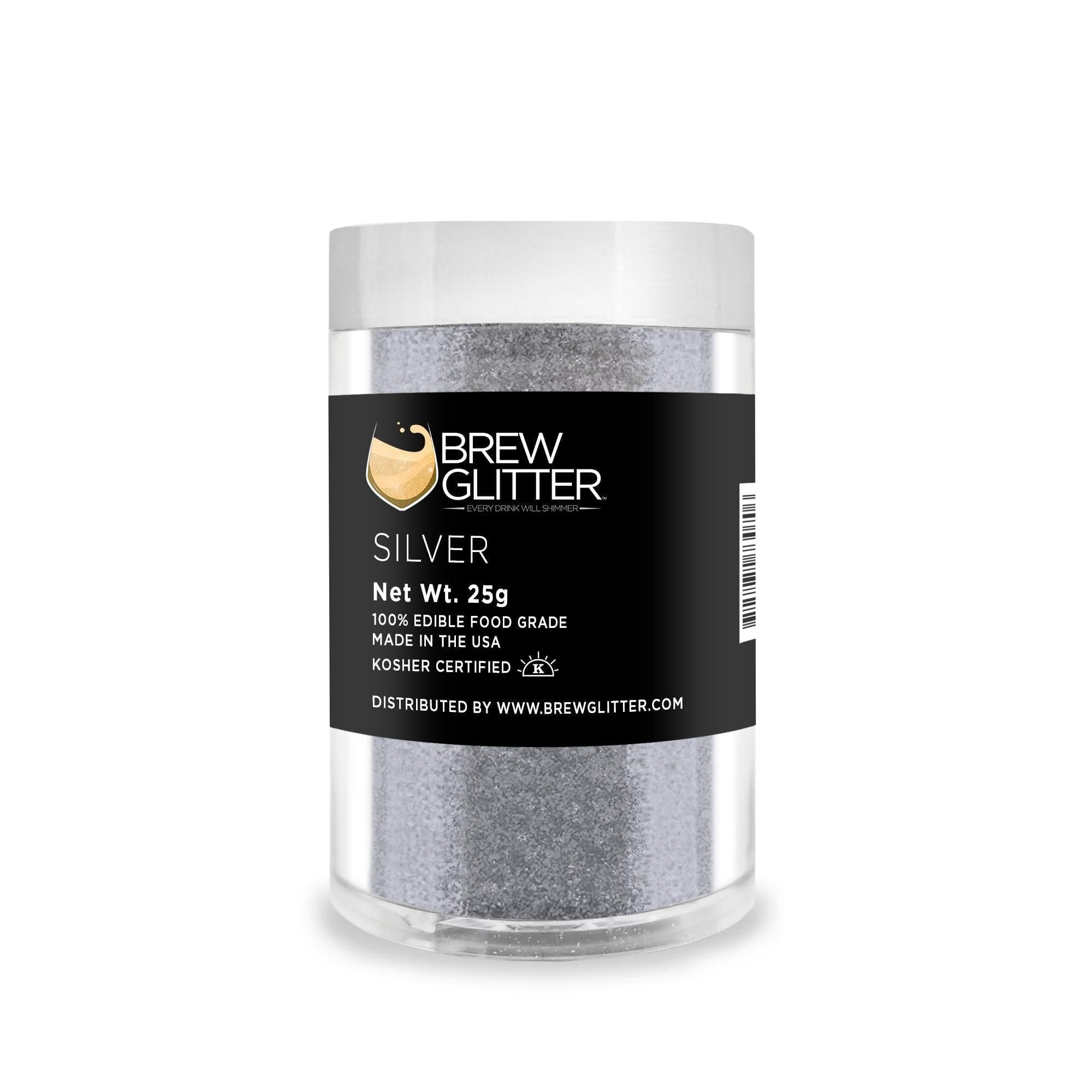 Christmas Glitter Combo Pack B (4-Piece Set) - 25 Gram Jars for Holiday Crafts, DIY Decorations & Festive Gift Wrapping