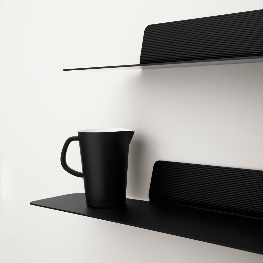 Normann Copenhagen Legal Jet Shelf - Modern Wall Shelf for Home & Office Storage - Perfect for Living Room, Bedroom, and Kitchen Organization