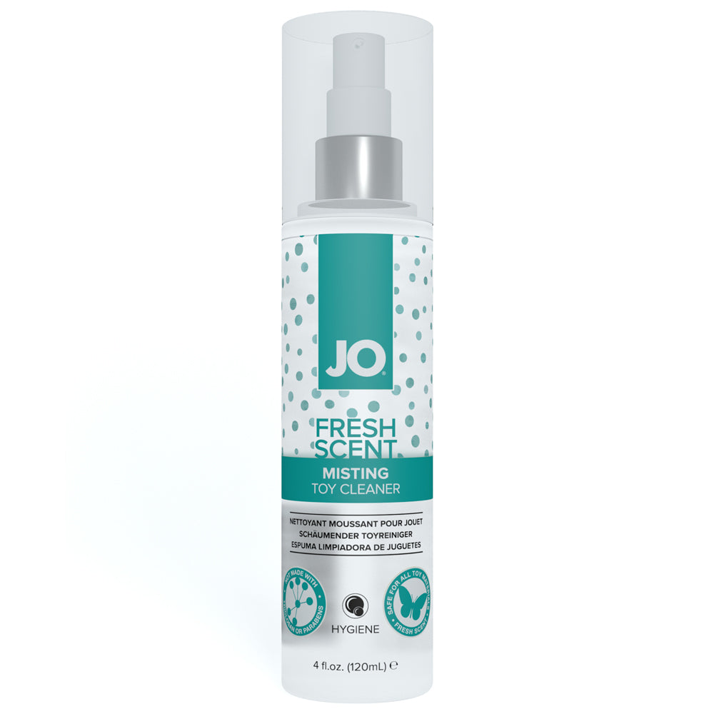 JO Fresh Scent Misting Toy Cleaner Spray - Non-Toxic Baby Toy Sanitizer for Plastic, Wood & Stuffed Animals | Perfect for Daycare, Nursery & Playroom Disinfection