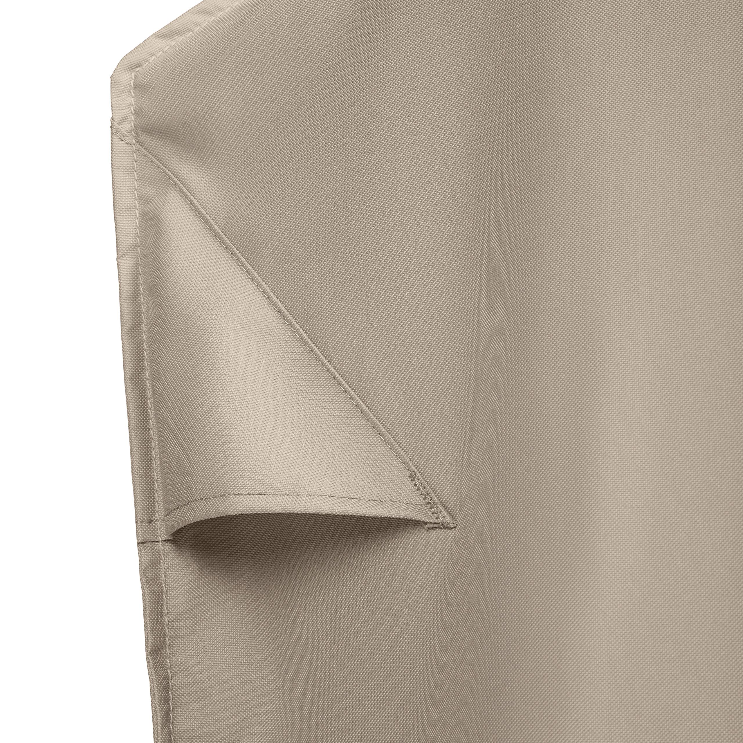 Storigami 140-Inch Water-Resistant Patio Furniture Cover – Easy Fold, Goat Tan – Outdoor Sofa & Chair Protector for Rain, Snow & UV Protection | Perfect for Decks, Gardens & Poolside