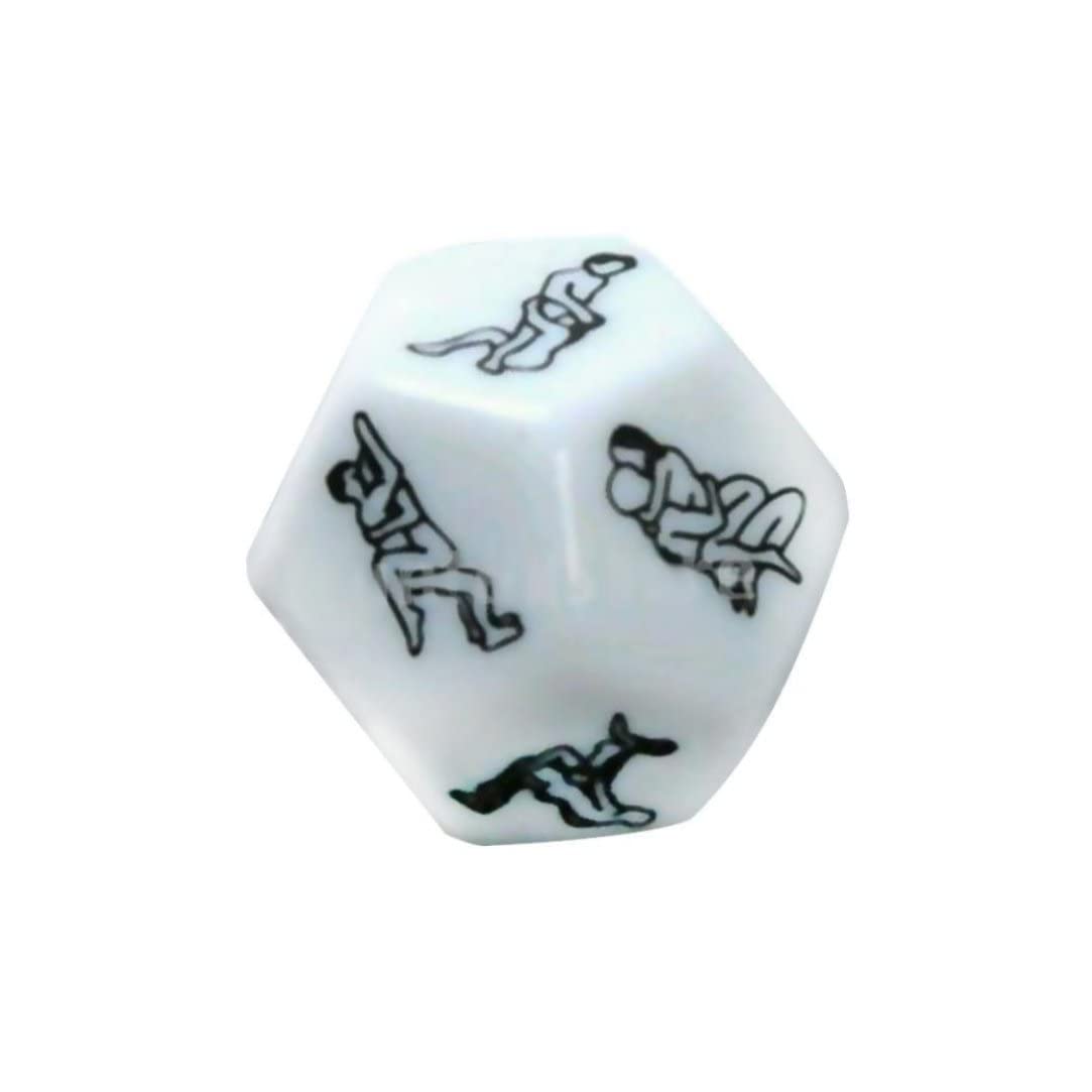 Sex Dice Game for Couples - 12 Positions Romantic Adult Toy for Bedroom Fun