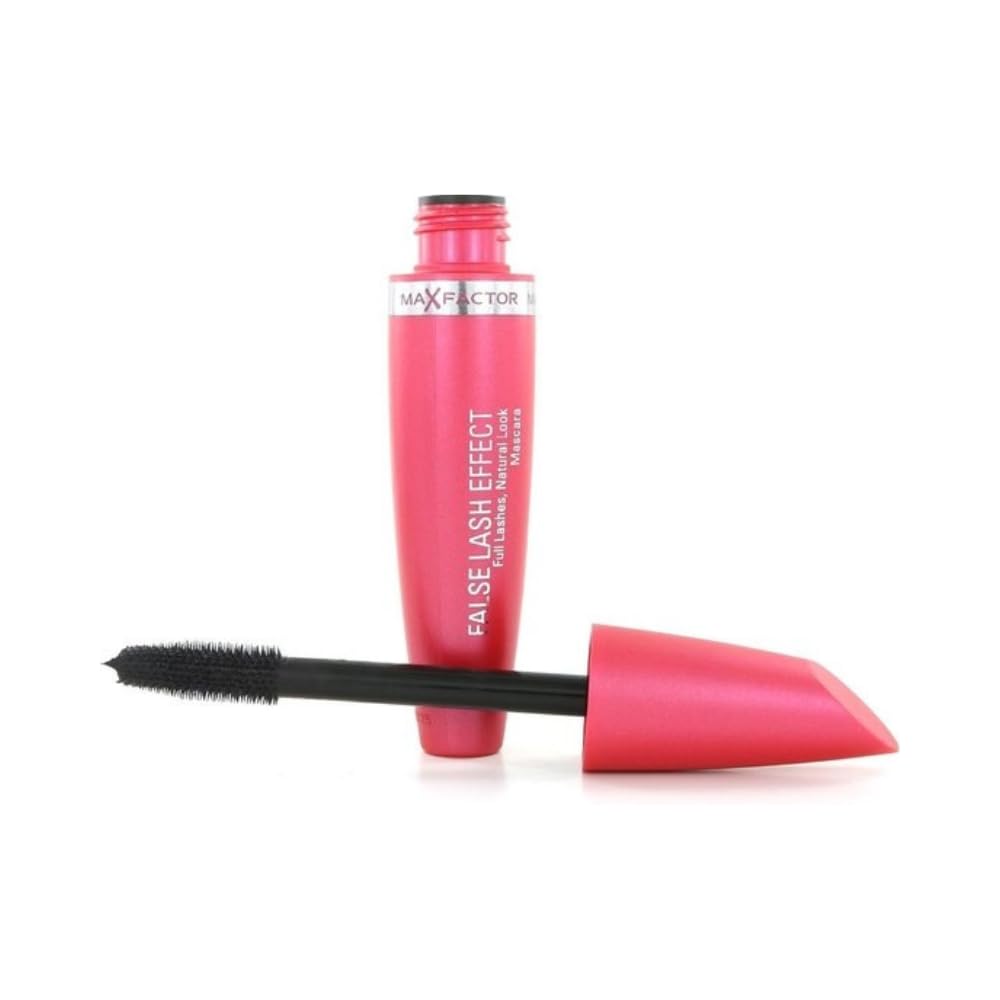 Max Factor False Lash Effect Mascara - Volumizing & Lengthening Black Mascara, Waterproof Formula (1 Pack, 13ml) - Perfect for Day to Night Makeup, Parties & Special Occasions