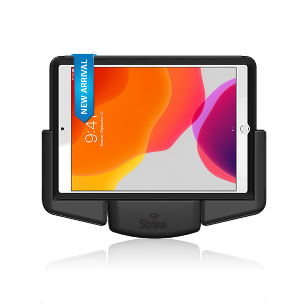 iPad 10.2 (7th/8th/9th Gen) Car Mount Holder for OtterBox Defender Case - Landscape Dashboard & Windshield Compatible - Perfect for GPS Navigation & Hands-Free Driving