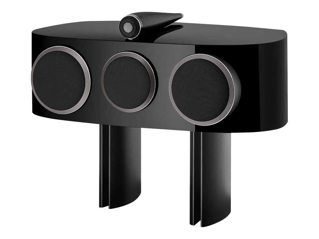 Bowers & Wilkins HTM82 D4 Premium Center Channel Speaker - High-Fidelity Home Theater Audio for Movies, Music & Gaming