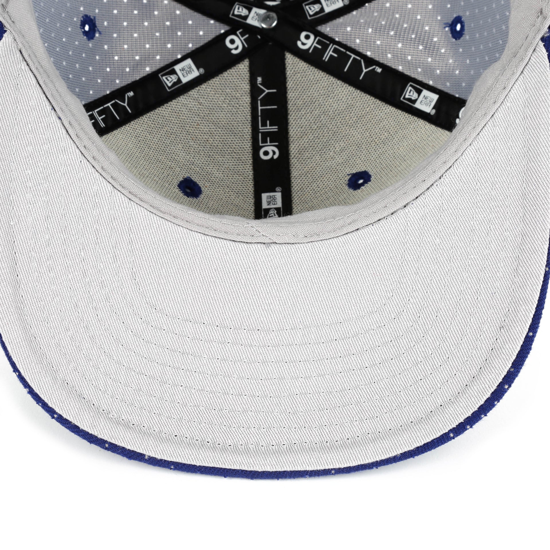 New Era 9Fifty Color Peek Snapback Hat - Los Angeles Dodgers Blue Baseball Cap for Men & Women - Perfect for Baseball Games, Streetwear Fashion & Sports Fans