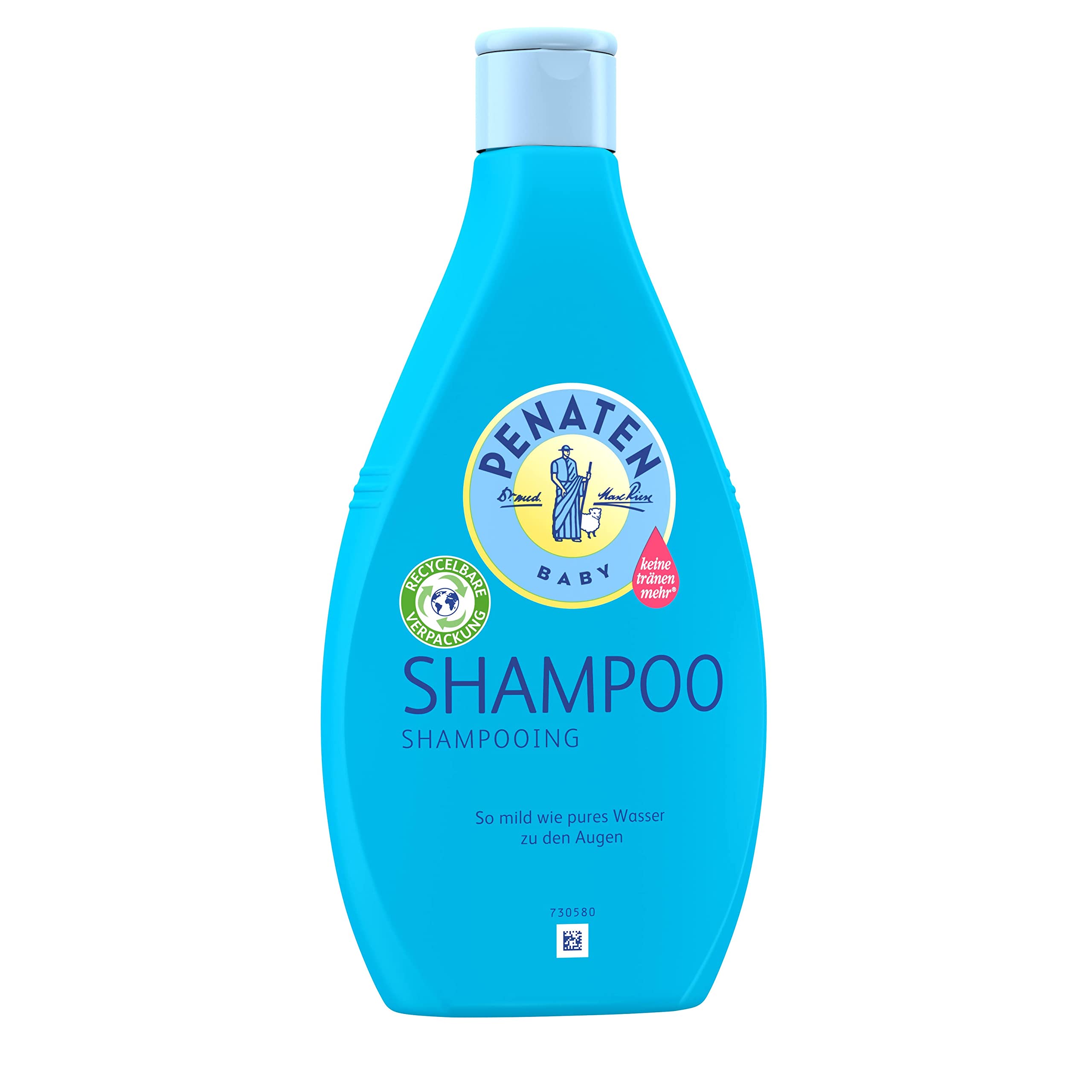 Penaten Extra Mild Baby Shampoo 400ml - Gentle Cleansing for Newborns & Sensitive Skin - Perfect for Daily Bath Time & Baby Hair Care