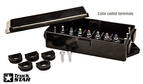 Black Junction Box 5601101 for Electrical Wiring & DIY Projects