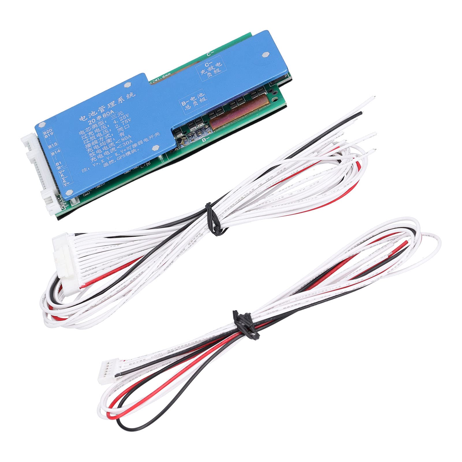 4.25V Lithium Battery Protection Board - Overcharge Protection Module with Neat Wiring | Prevents Signal Distortion & Weak Current Switch Issues | Ideal for DIY Electronics, Solar Power Systems & Portable Devices