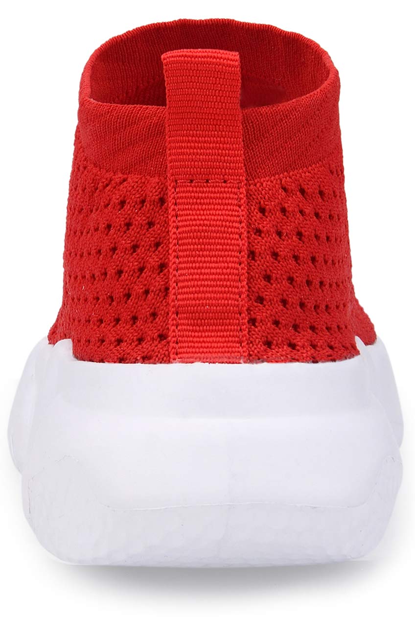 **Santiro Boys & Girls Breathable Knit Slip-On Socks Shoes - Lightweight Comfort for School, Play & Everyday Wear**